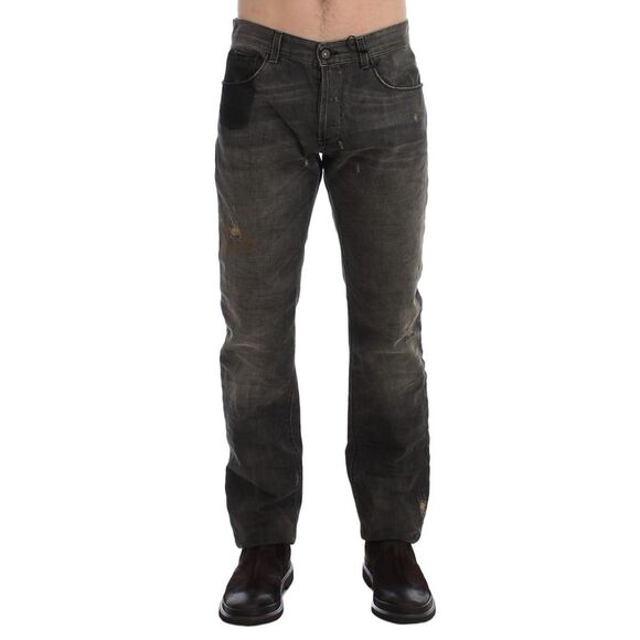 Costume National Green slim leg jeans main image 1